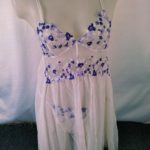 Embroidery Floral Sexy Chemise Lingerie