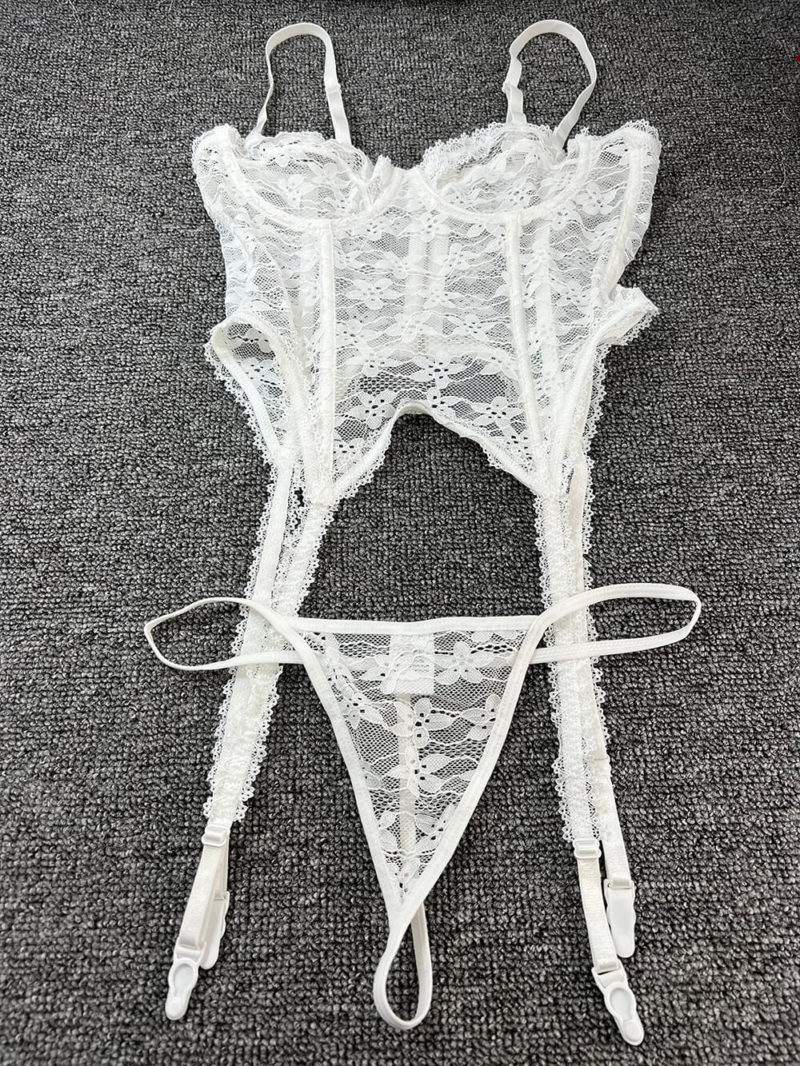 Sexy Shapewear Corset Lingerie With Garter